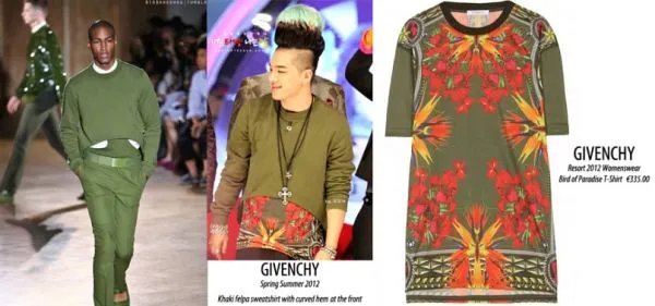 bigbang GO SHOW 太阳穿的是什么品牌的衣服