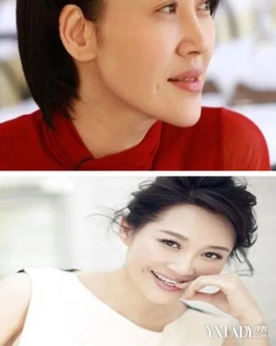 47岁许晴白发现身揭示明星白发造型谁最惊艳