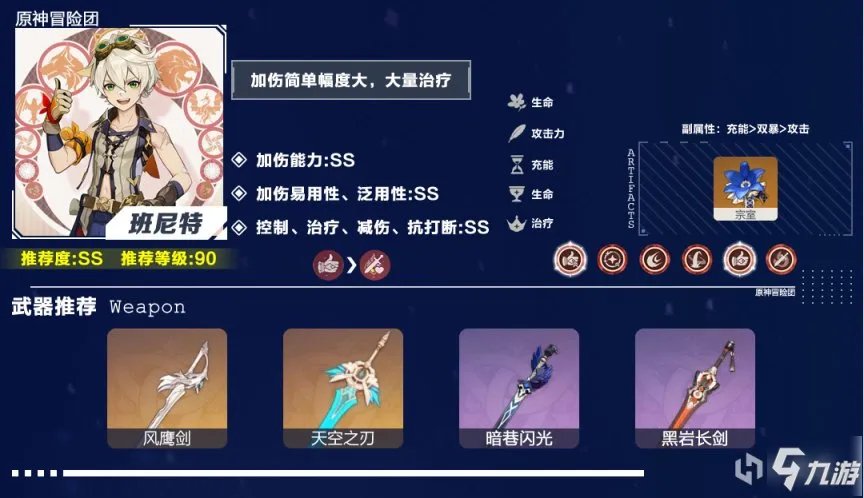 《原神》辅助角色排行介绍 2.0版本最强辅助角色TOP10哪个好