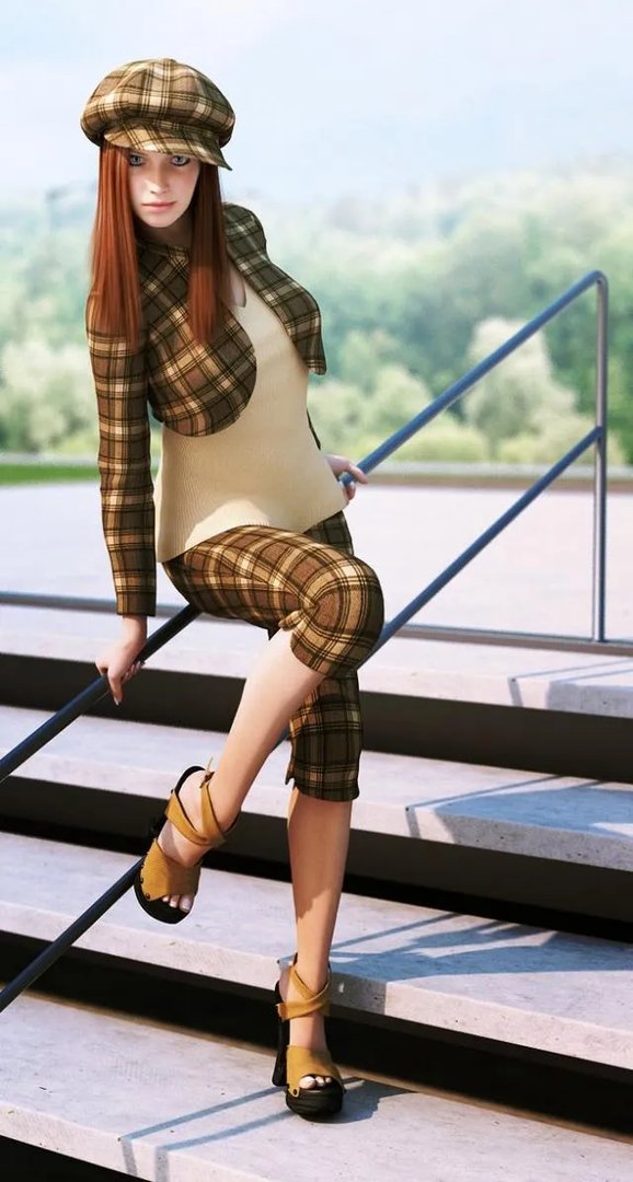 超逼真3D美女艺术图欣赏 周五和谐福利奉上