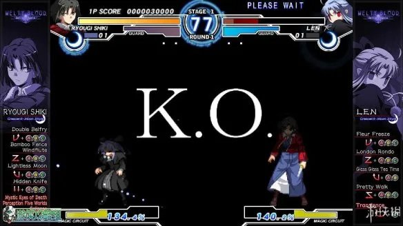 《月姬格斗》图文评测：迅猛的快节奏格斗!