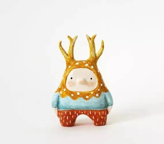 甜蜜动物预言-Flor Panichelli的手工粘土萌物