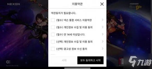 《DNF手游》登录界面选项什么意思 韩服登录界面选项怎么选