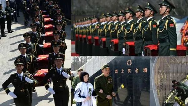 在韩志愿军烈士遗骸归国，他们是一批可爱的人吗？