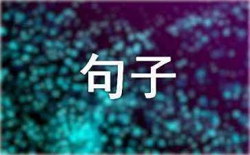 干净暖心8字句子
