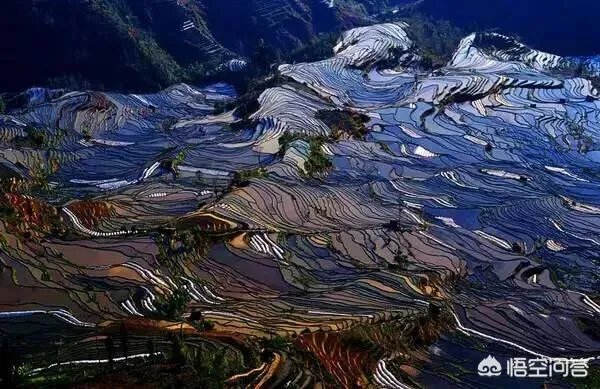 云南哈尼梯田的特点