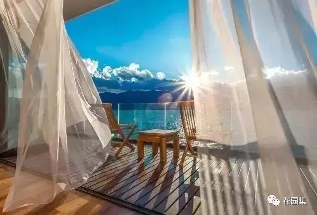 花园里有一间阳光房,美了这个灿烂的季节