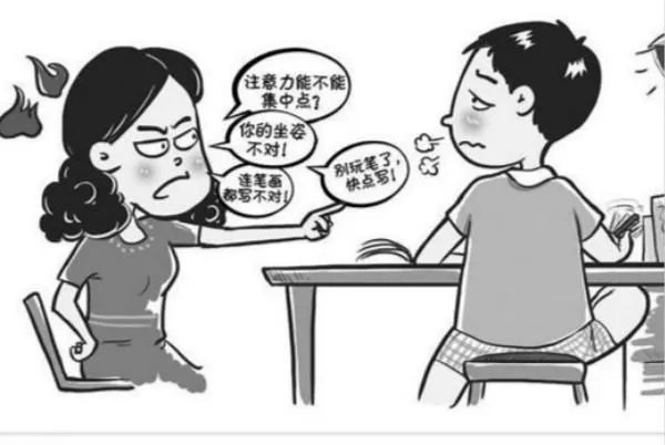 家长陪孩子写作业急到心梗,为什么陪小孩做作业容易暴躁?