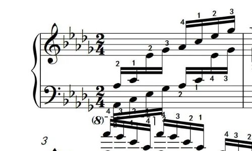 和声大调上行什么下行什么