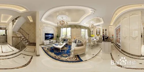 陶冲湖别院简欧风格装修案例效果图