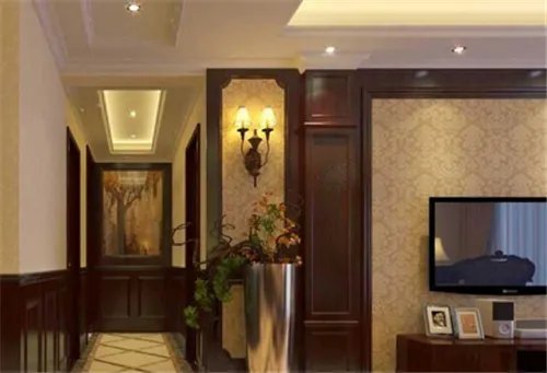 小玄关吊顶装修效果图   打造高效精美的玄关吊顶