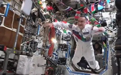 宇航员在国际空间站怎么办太空奥运会？