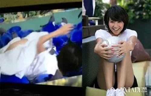 豪门盛宴朱丹跌倒露屁股没穿安全裤糗大了！