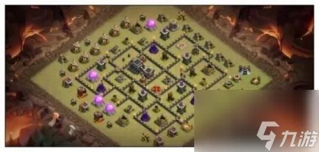 部落冲突9本最强布阵复制链接最新 2022九本最难打的防御阵型链接