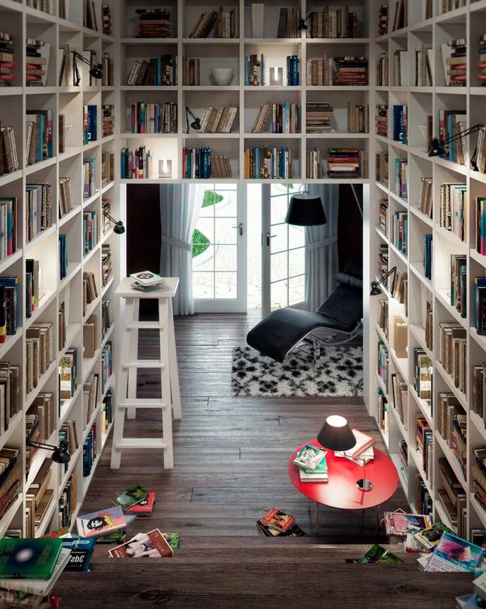 这样的书房，才配得上爱读书的你