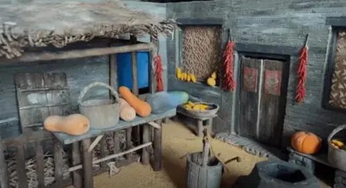 回忆杀！10斤巧克力神还原《武林外传》小院，女孩为何想到做这件事？