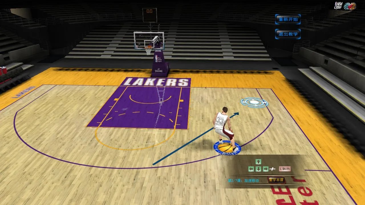 NBA2k online 新手操作教学介绍大全