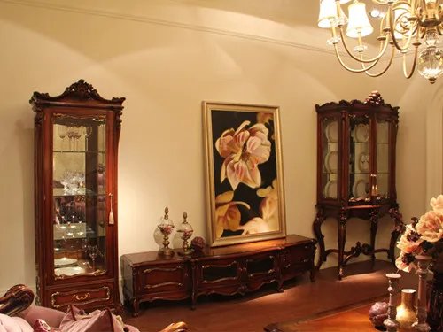 欧式装饰柜效果图 装扮你的家