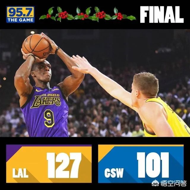 圣诞大战湖人战胜了勇士你怎么看？