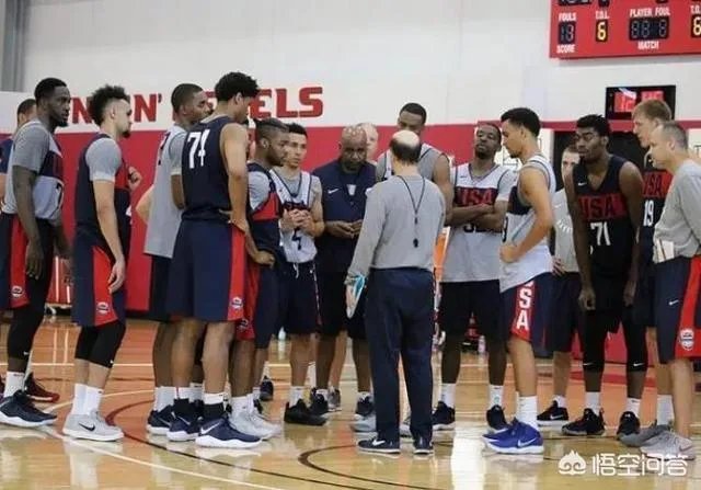美国男篮公布世界杯世预赛12人大名单,这只队伍是什么水平?能打败中国男篮吗?