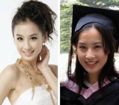 陈瑶晒学士服毕业照素颜清丽可爱，还有哪些明星晒过自己的毕业照，谁的最好看？