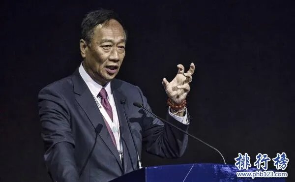 郭台铭身价多少亿2018 郭台铭资产在中国、世界排名第几