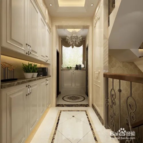 陶冲湖别院简欧风格装修案例效果图