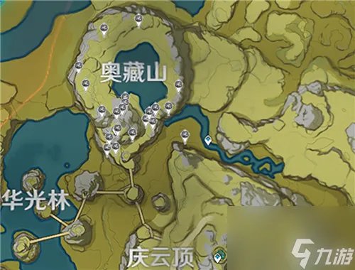 原神白铁块分布图哪里多