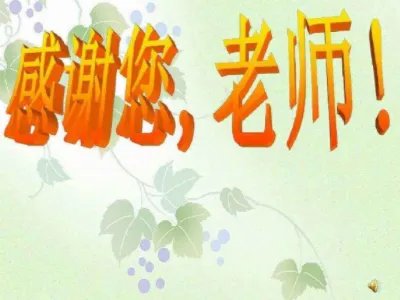 家长感谢老师的朴实话