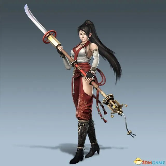 《无双大蛇2：终极版》新角色赏 豪乳妹持大枪