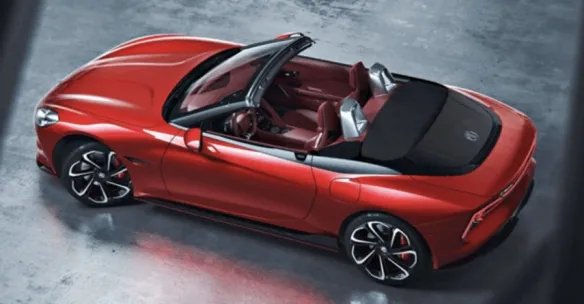 国产纯电跑车名爵Cyberster即将上市!预计2024年夏季