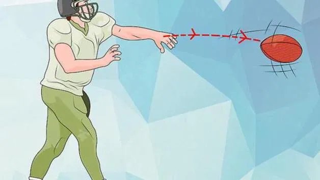 4种方法来扔橄榄球