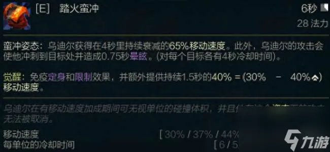 LOL野兽之灵乌迪尔技能详解 符文出装推荐及玩法教学