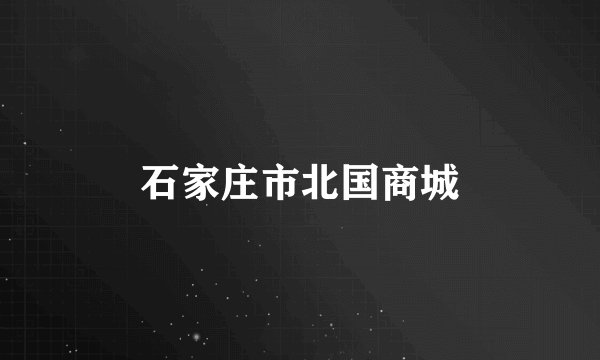 石家庄市北国商城