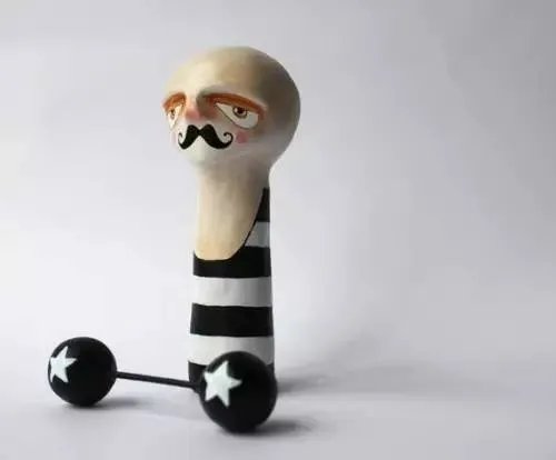 甜蜜动物预言-Flor Panichelli的手工粘土萌物