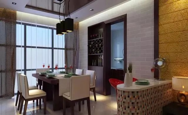 20款餐厅装修效果图:这样的餐厅,吃饭更有味道!