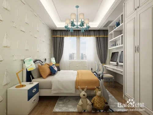 陶冲湖别院简欧风格装修案例效果图