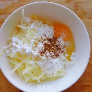 土豆丝煎饼