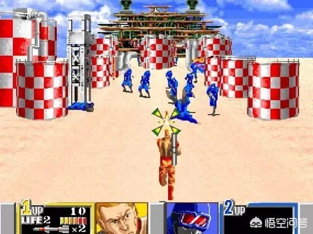 第一视角射击街机游戏