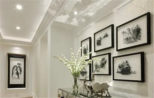小玄关吊顶装修效果图   打造高效精美的玄关吊顶