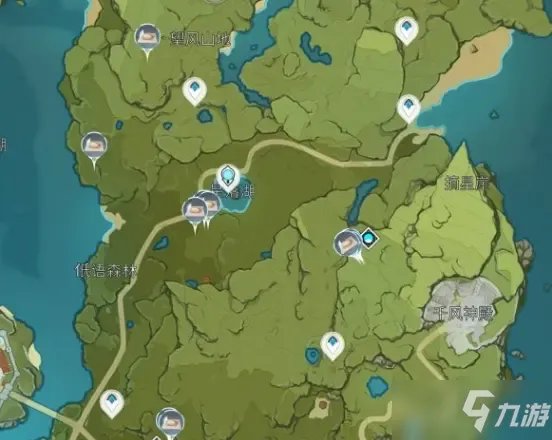 《原神》蒲公英在哪 蒲公英分布位置图一览