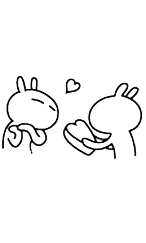 求兔斯基静态表情图（非漫画版）！