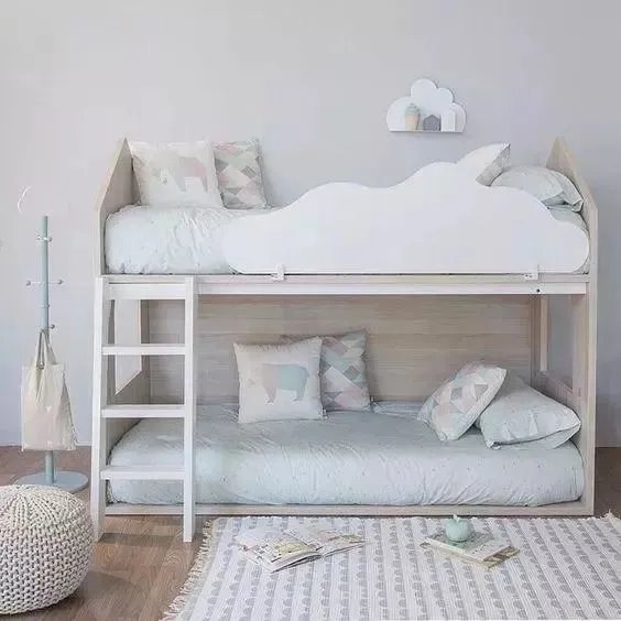 小户型儿童房要不要做高低床？优劣都告诉你，自己选