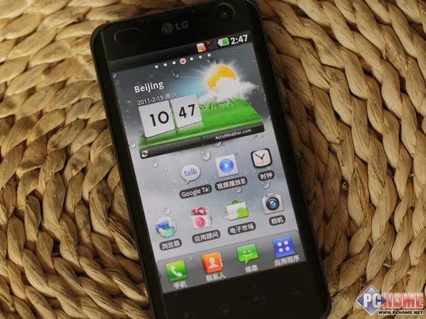 LG Optimus 2X评测 主界面设计