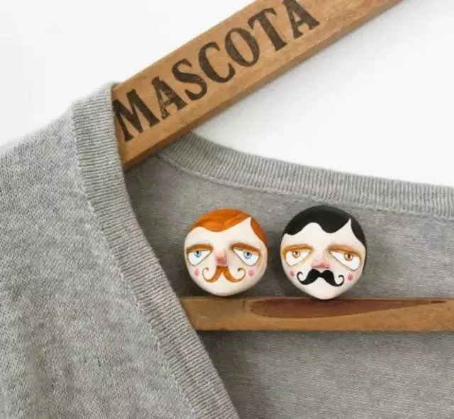 甜蜜动物预言-Flor Panichelli的手工粘土萌物