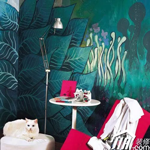 随性涂鸦墙饰 家的多种美丽表情