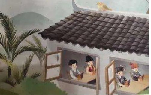 大青树下的小学仿写范文