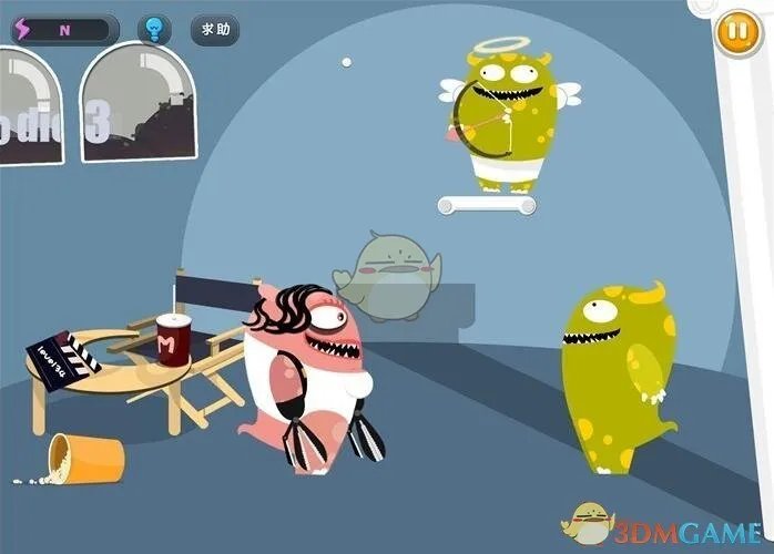 《100种蠢蠢的死法3》第34关攻略