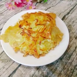 土豆丝煎饼