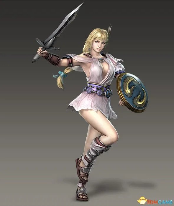 《无双大蛇2：终极版》新角色赏 豪乳妹持大枪